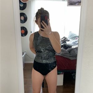 Sparkly bodysuit